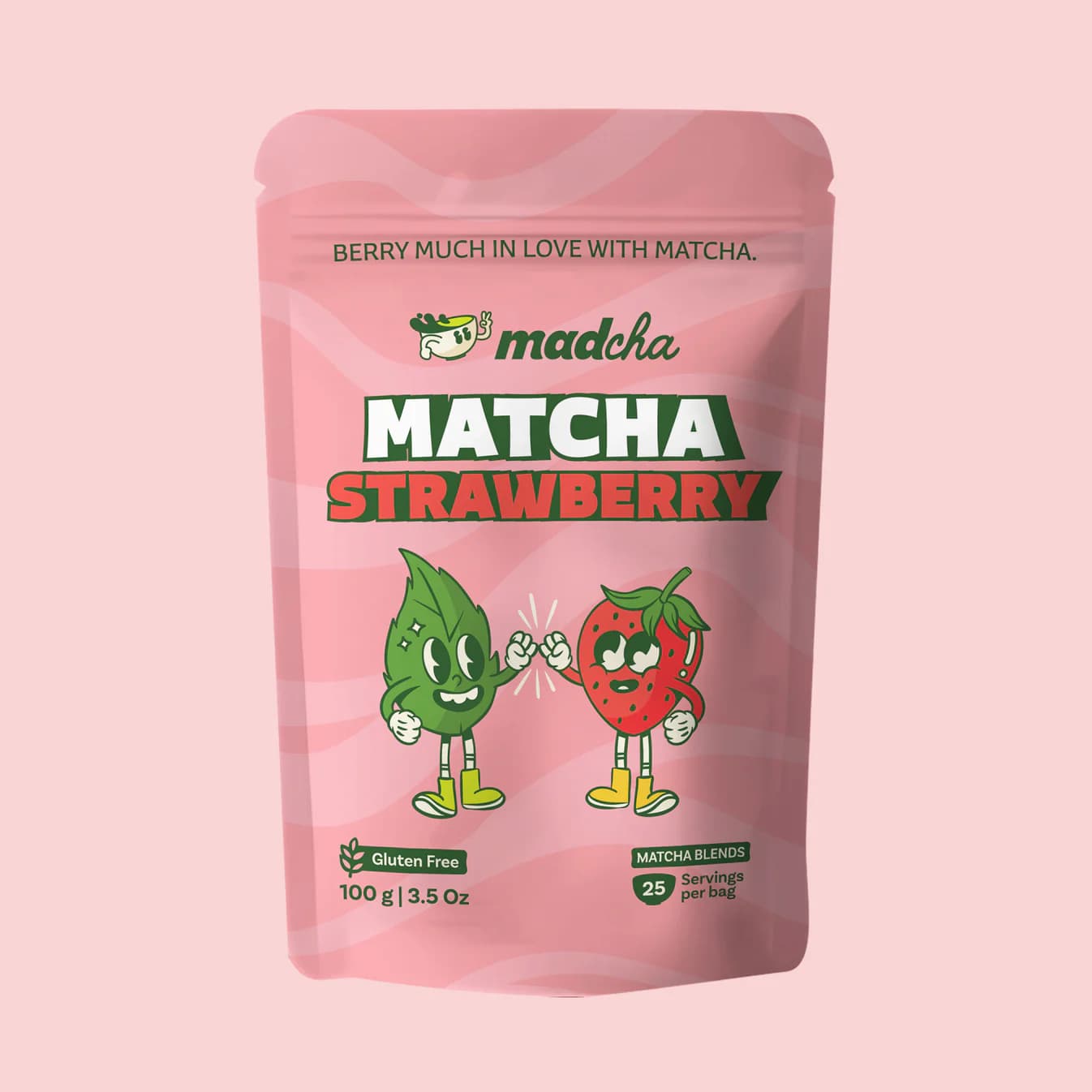 Flavored Matcha Powder Strawberry