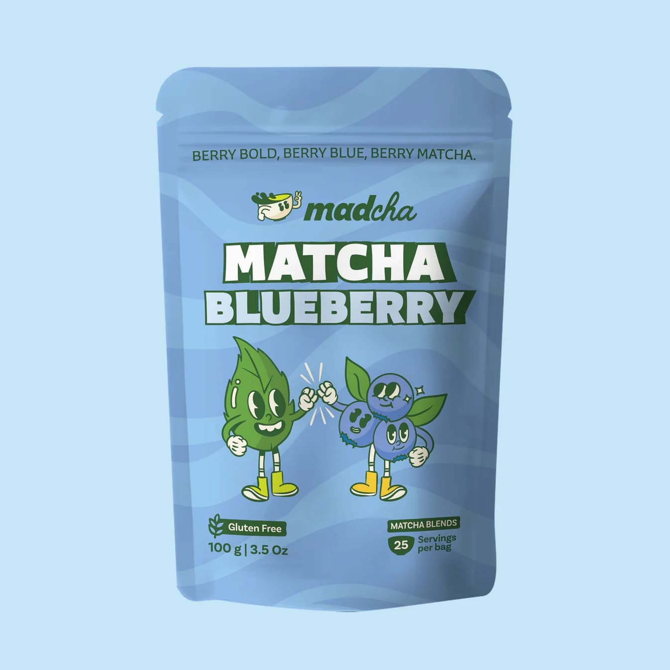 Flavored Matcha Powder Blueberry