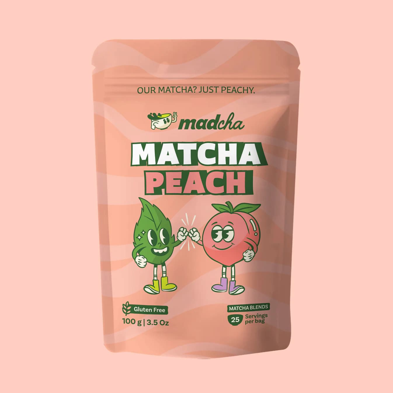 Flavored Matcha Powder Peach