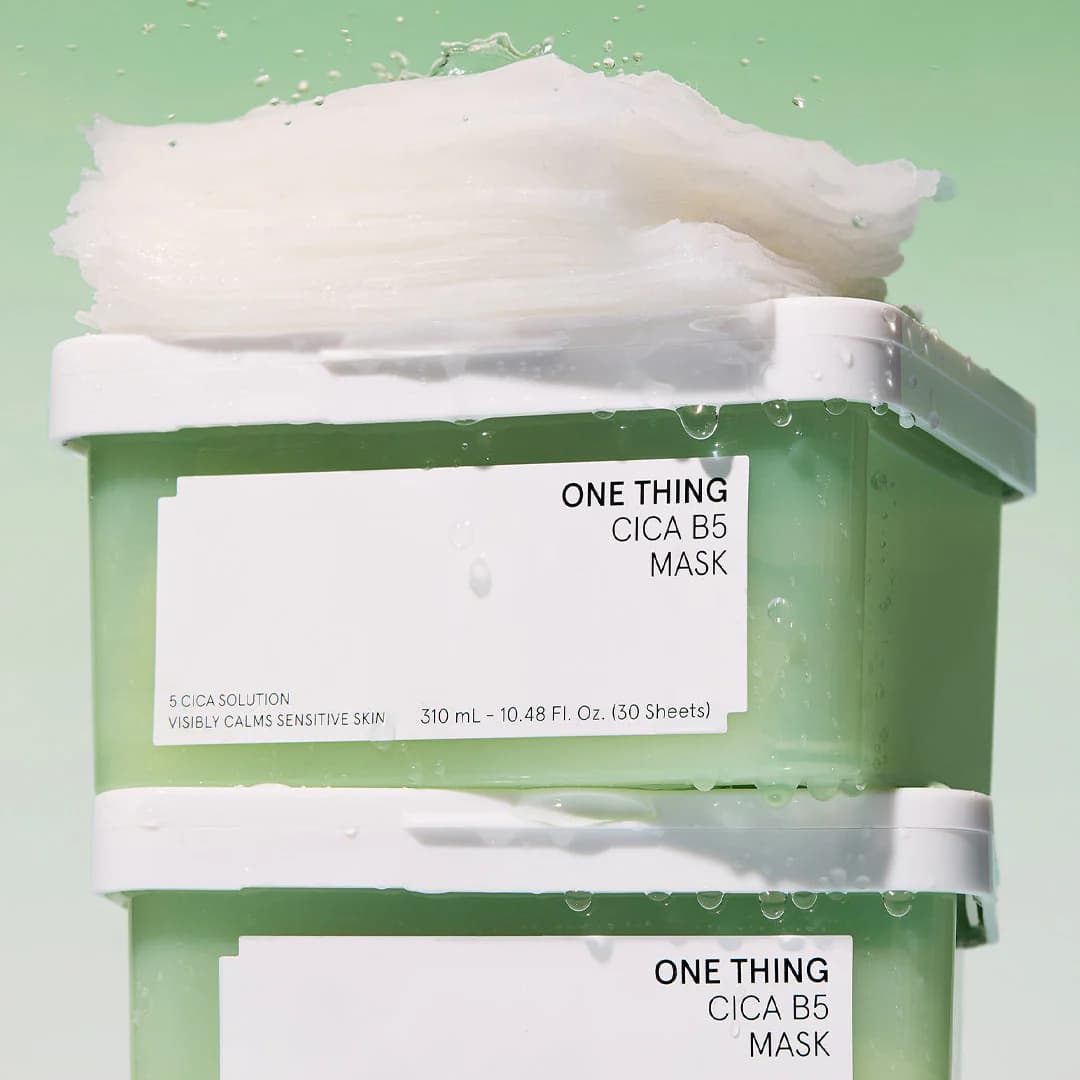 ONE THING Cica B5 Mask (30 Sheets)