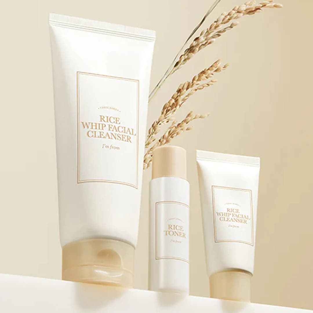 I'm From Rice Whip Facial Cleanser Set