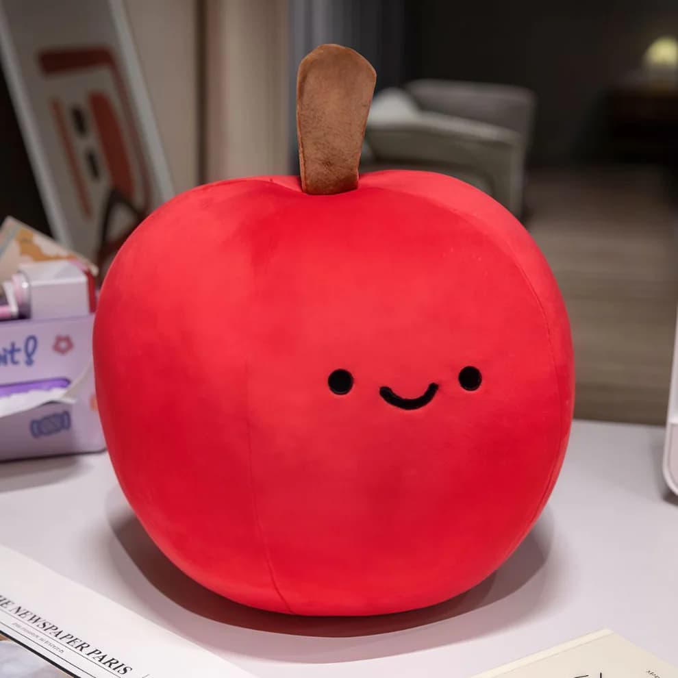 Cute Red Appel Stuffed Animal
