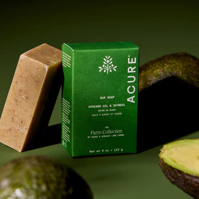 Acure x Apricot Lane Farms  Oatmeal Bar Soap The Farm Collection