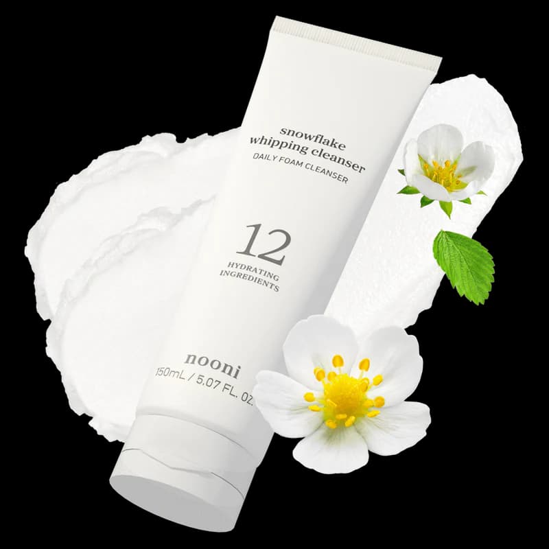 Nooni snowflake whipping cleanser