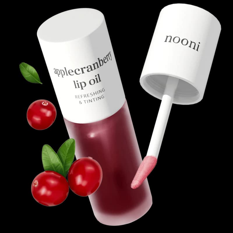 Nooni applecranberry lip oil