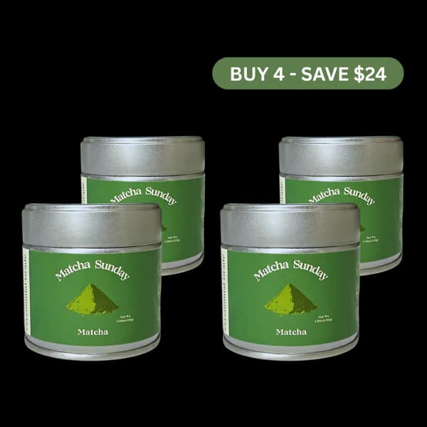 Ceremonial Grade Matcha Powder (30g) - Pack of 4