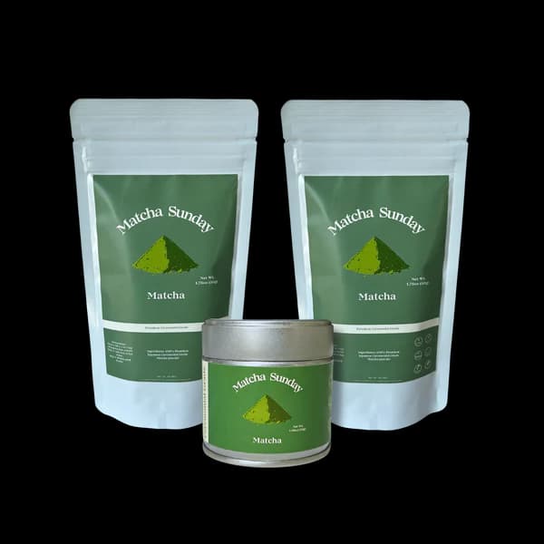 Ceremonial Grade Matcha Powder Everyday Bundle