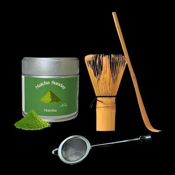 Ceremonial Matcha Starter Bundle - 30g tin