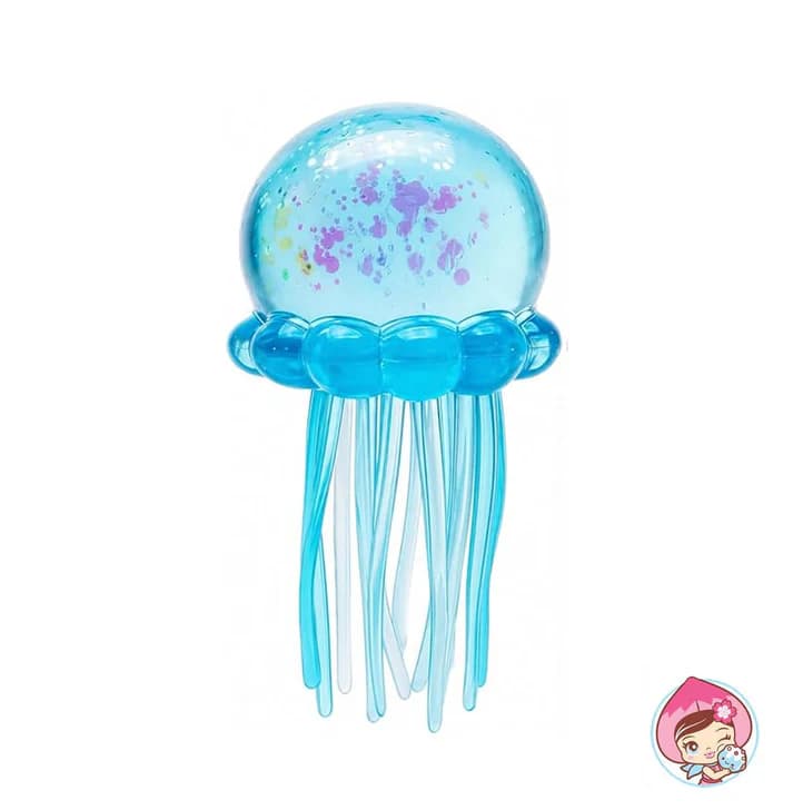 Squishy - Sugar Glitter Jellyfish Blue
