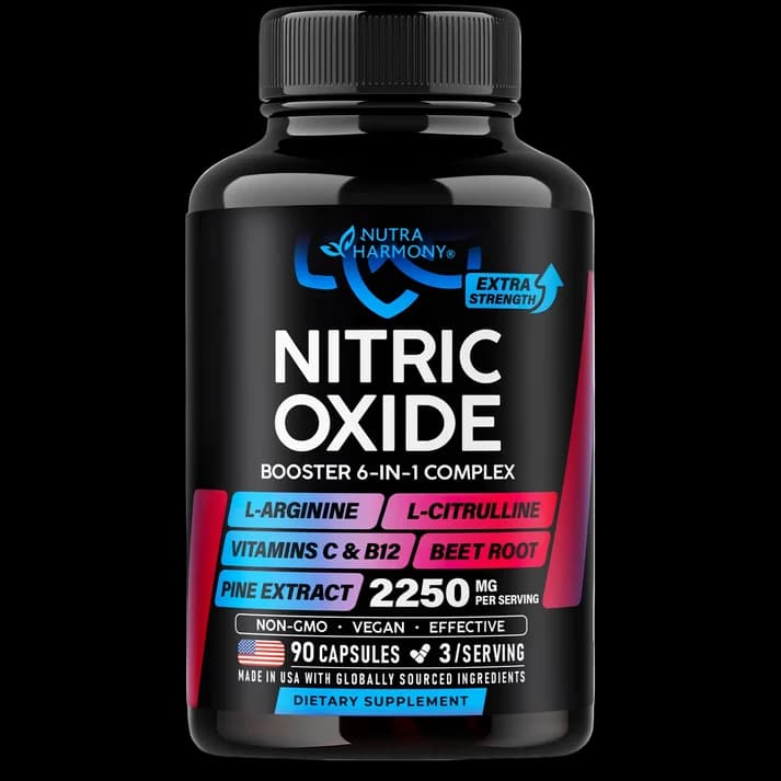 Nitric Oxide Booster Supplement: 6-in-1 complex