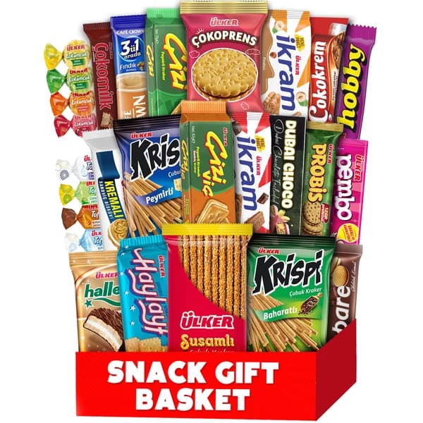International Snack Box 35 Unique Pcs - Maxi Box