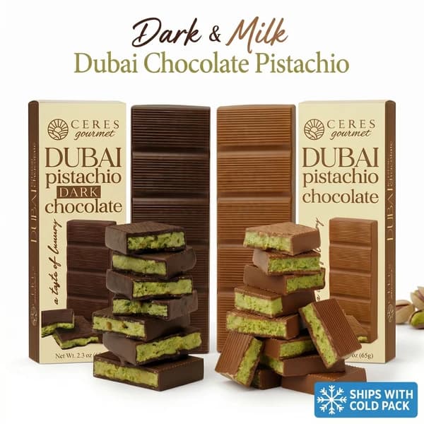 Dubai Chocolate Bar - Pistachio & Kataifi