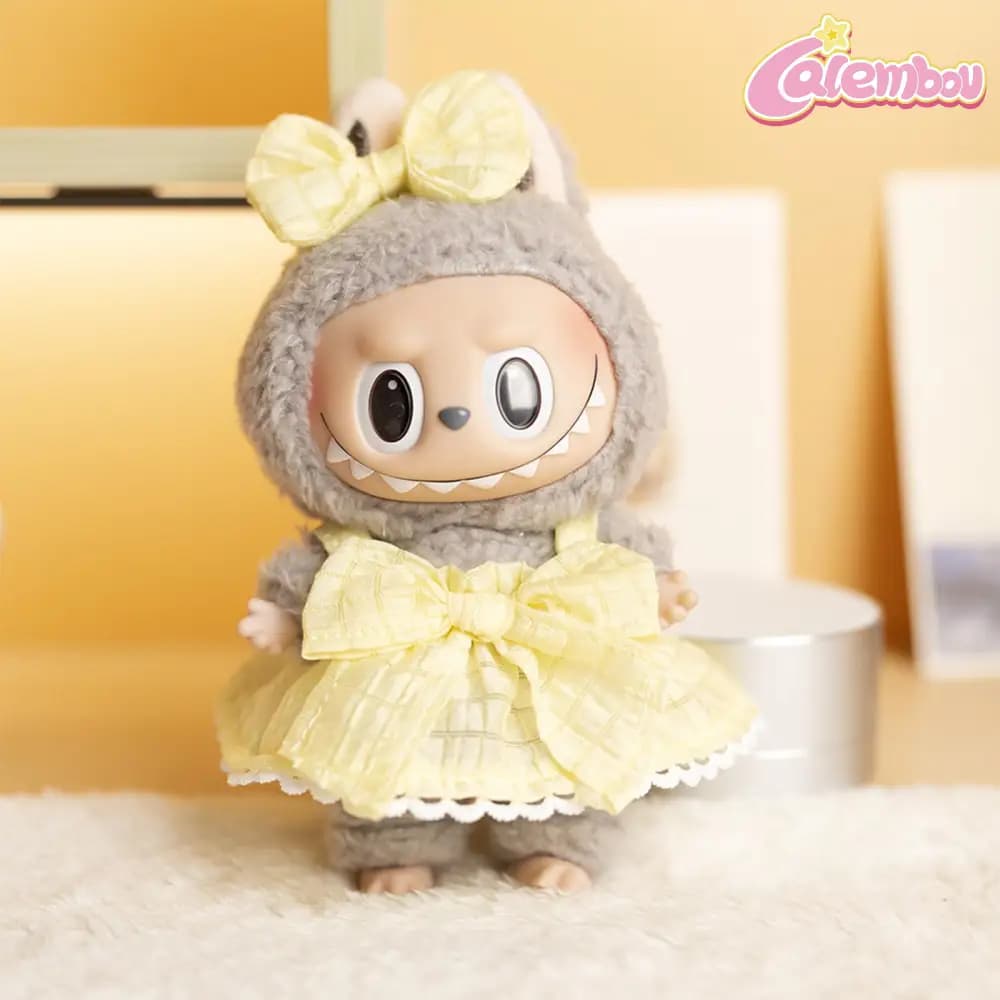 Labubu Bow Dress Clothing Set