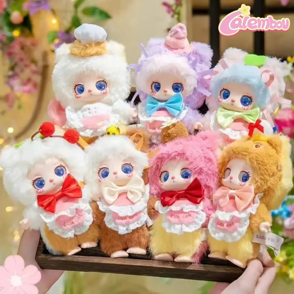 Baby Three Liila V4 Pastry Chef Kitten Series Plush Blind Box