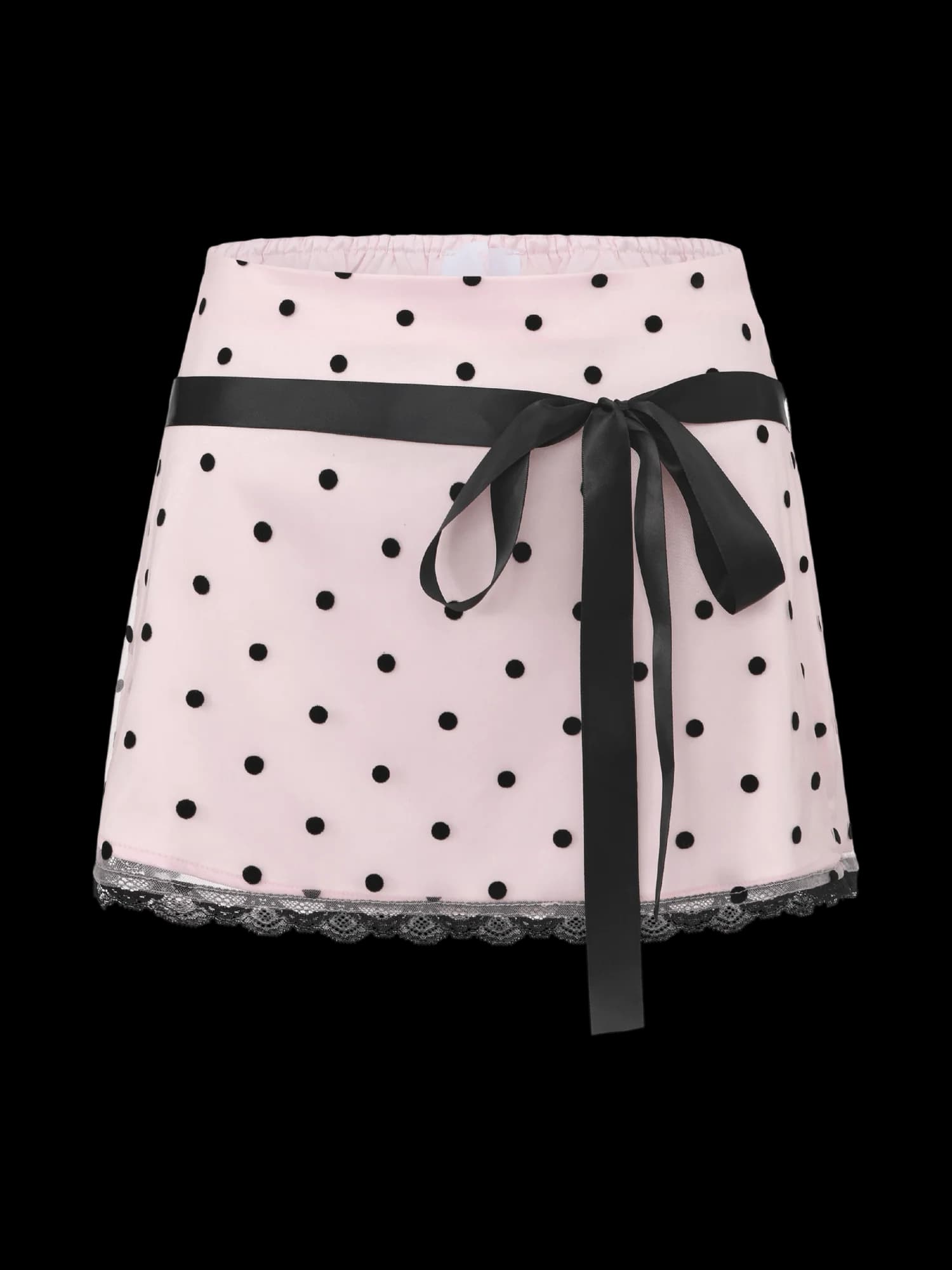 Dottie Polka Dot Mesh Skirt