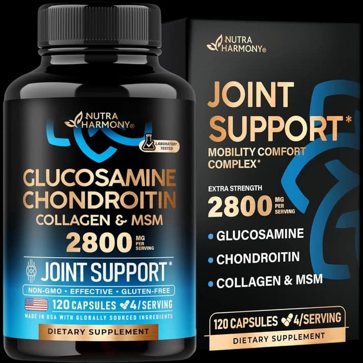 Glucosamine Chondroitin Collagen & MSM Joint Support Capsules