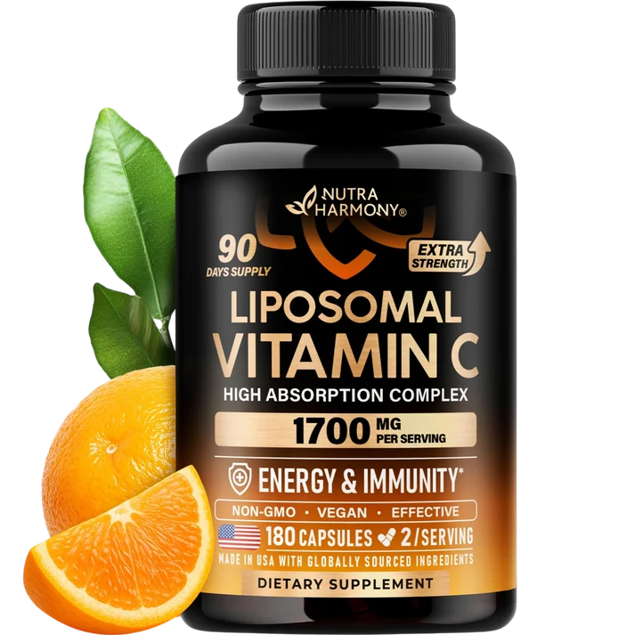 Liposomal Vitamin C 1700 mg - High Absorption Fat Soluble Complex