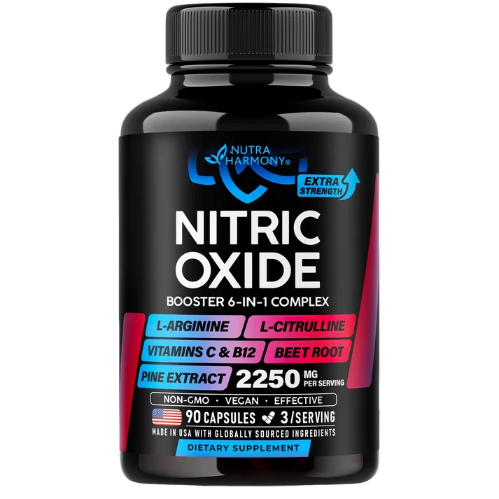 Nitric Oxide Booster Supplement: 6-in-1 complex