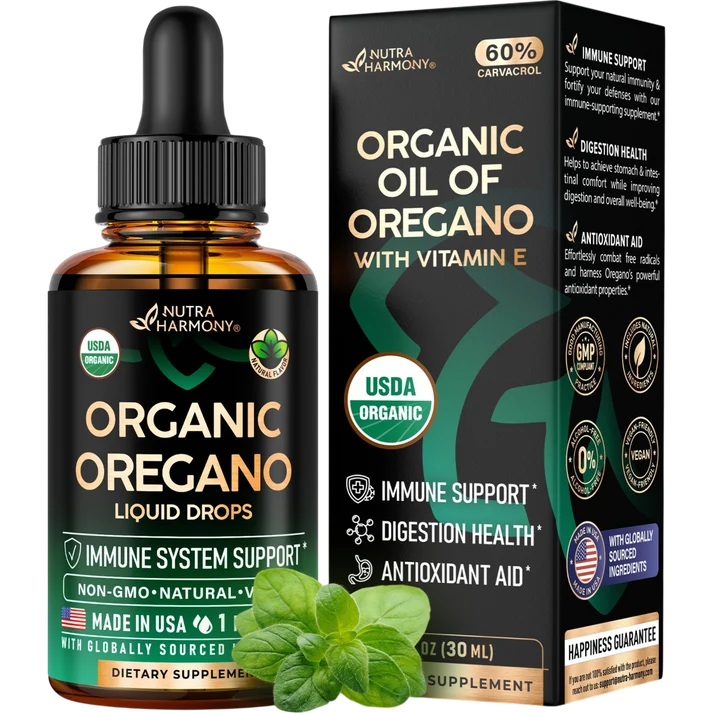USDA Organic Oregano Oil