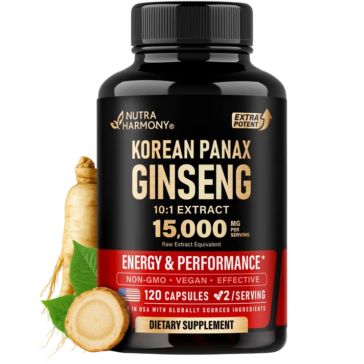 Korean Red Panax Ginseng Supplement for Men