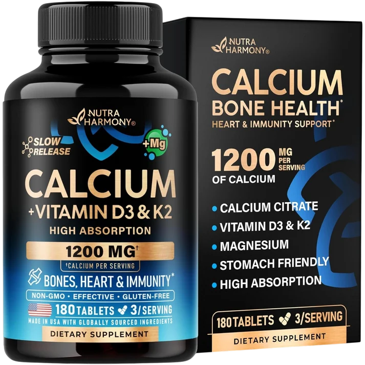 Calcium 1200 mg with Vitamin D3&K2