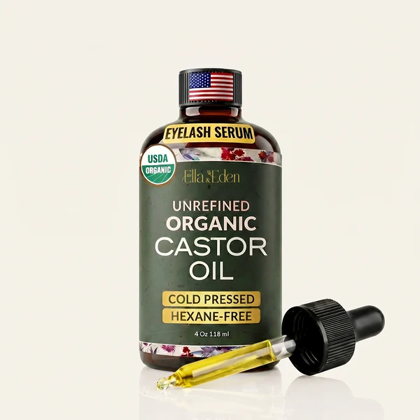 Organic Castor Oil for Eyelashes